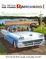 1958 Ranchero Brochure